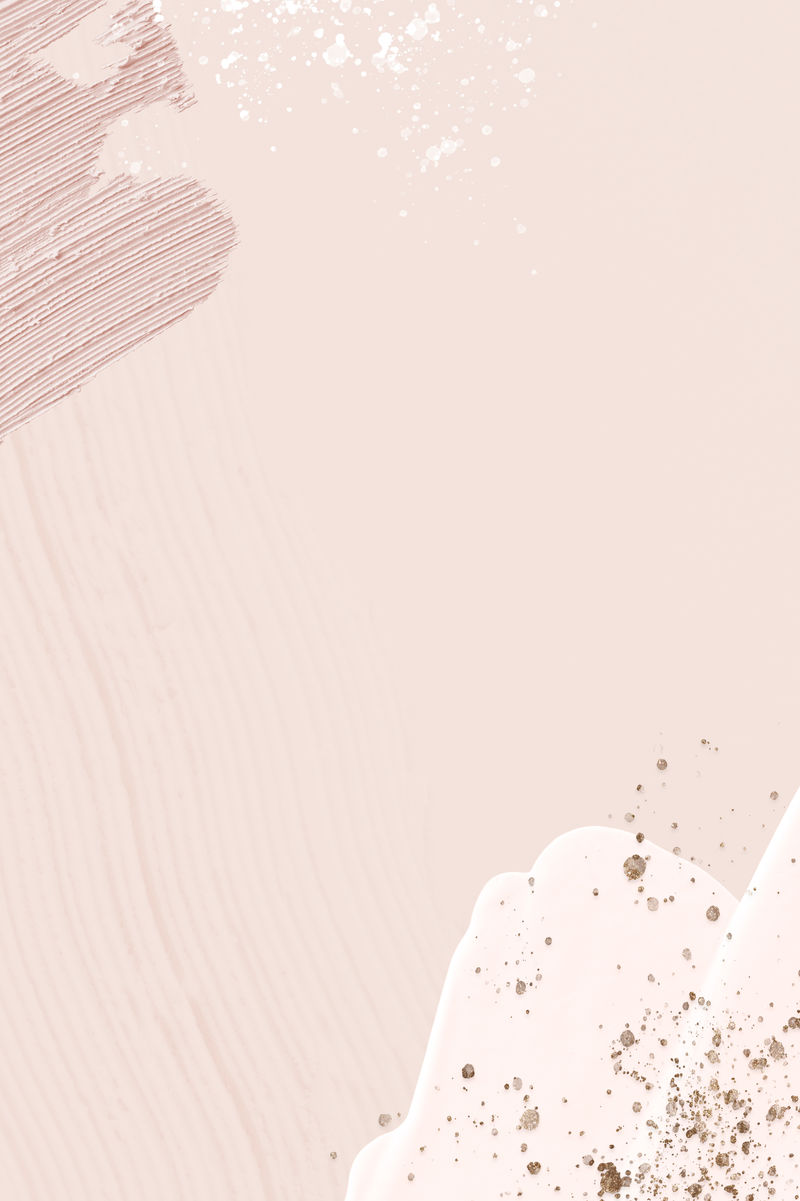 粉笔粉色背景上的丙烯酸漆纹理帧向量