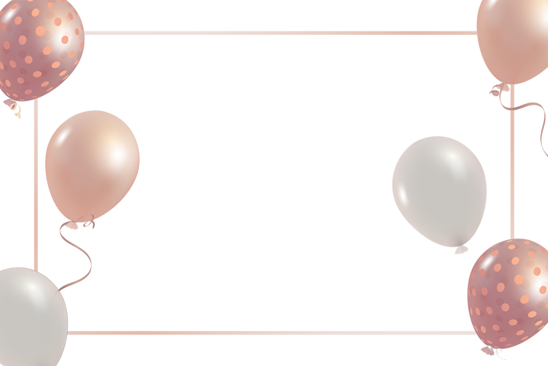 粉红色的气球构成巴布亚新几内亚新年庆祝活动的框架