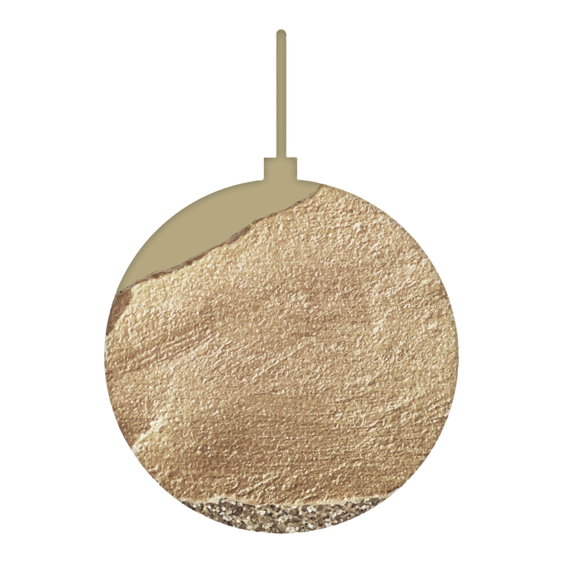 新年金球涂鸦透明