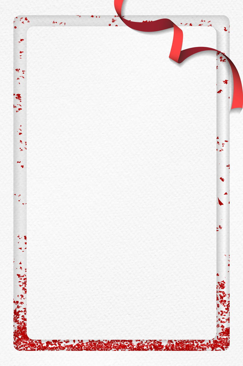 圣诞纸贺卡设计与红色闪光框矢量