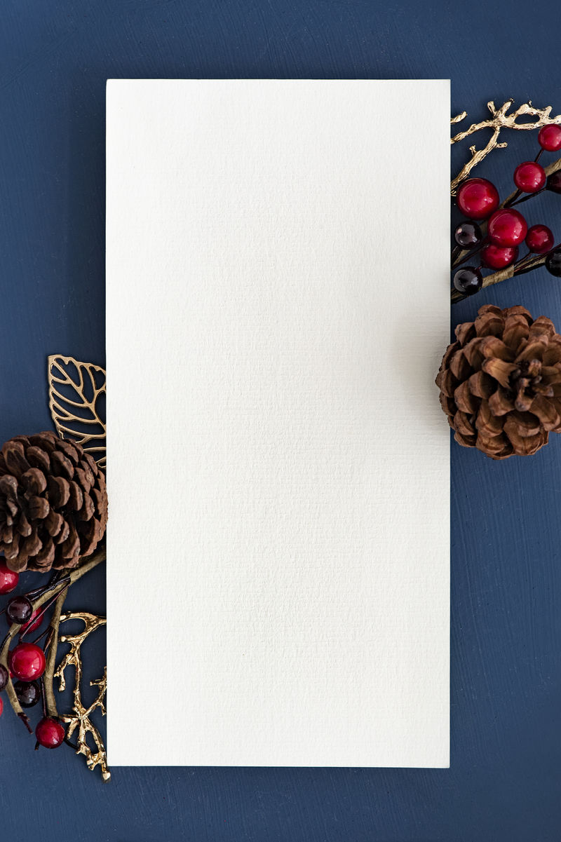 节日空白圣诞框架模型