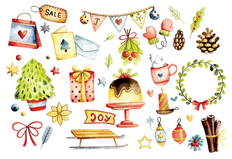 矢量圣诞节元素