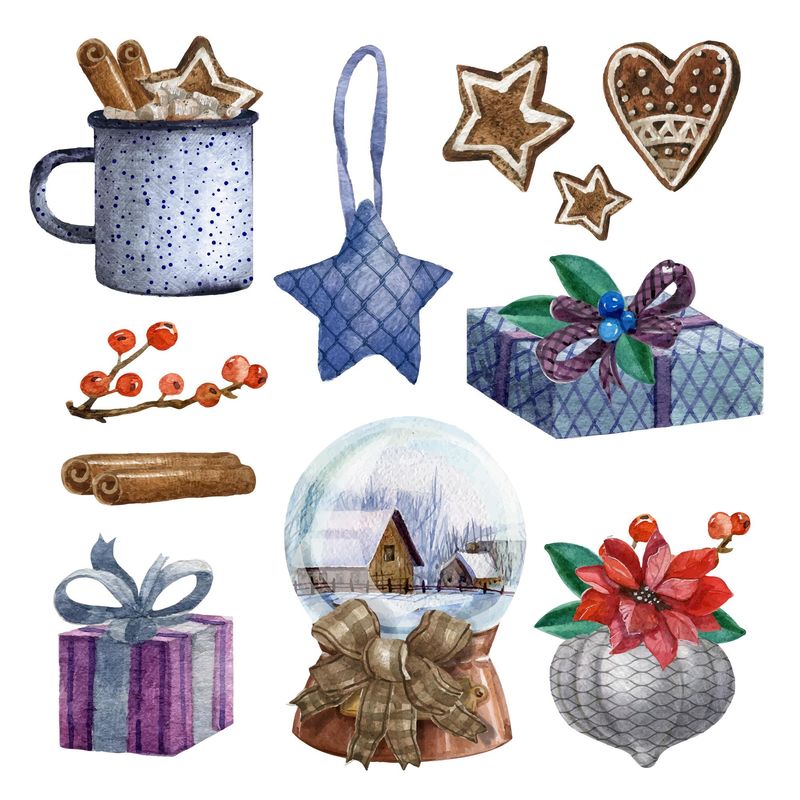 矢量圣诞节元素
