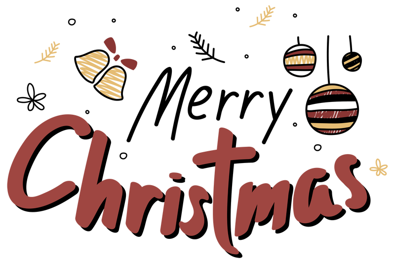 可爱的圣诞愿望印刷品png涂鸦