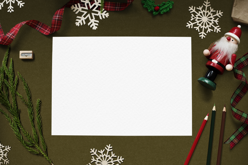 圣诞假期卡png模型