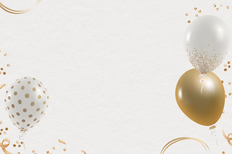气球边界节日背景psd