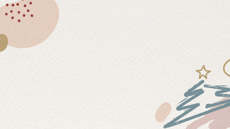 米色背景向量上的圣诞图案