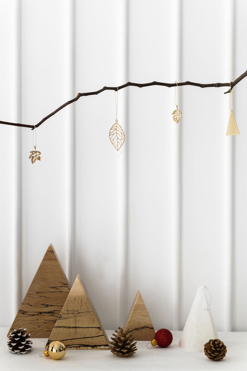 非传统圣诞树装饰