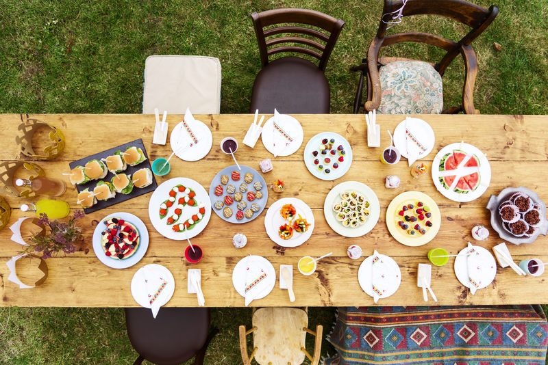 餐桌布置美食庆典派对理念