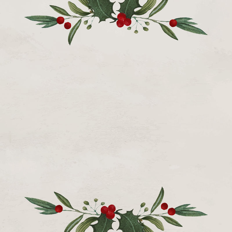 节日圣诞社交广告模板向量