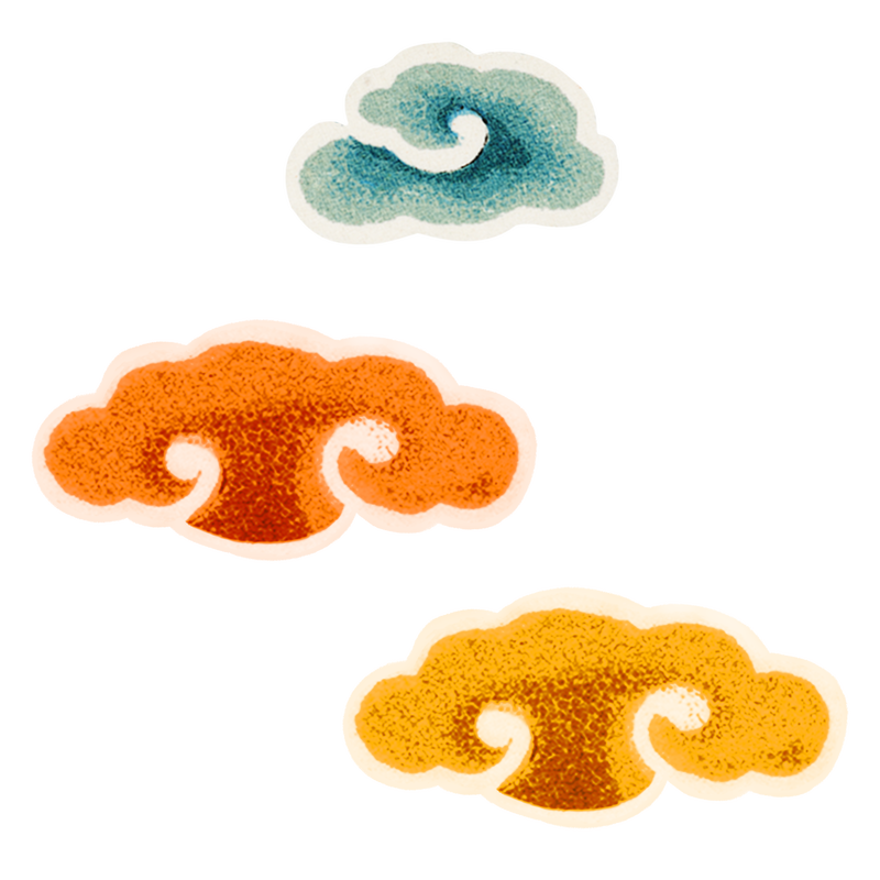 中国艺术png云贴装饰饰品集