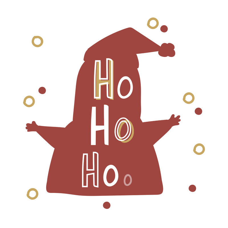 圣诞假期贺喜贺喜排版风格