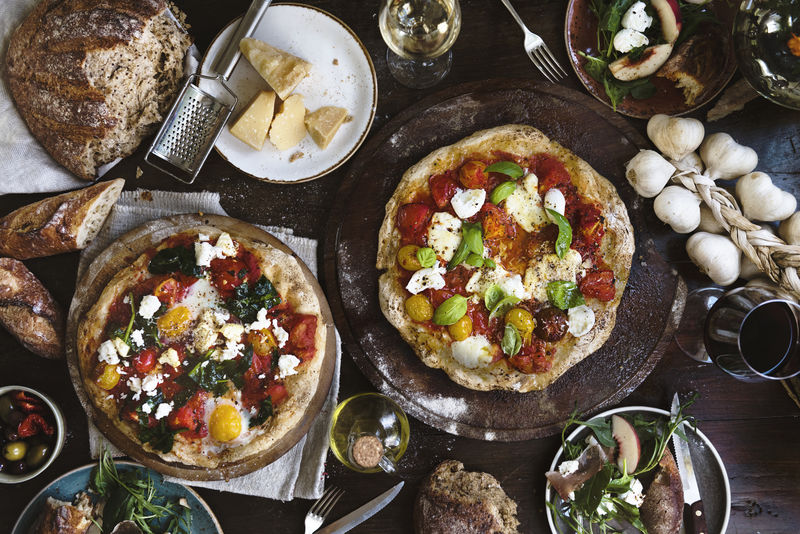 披萨美食摄影菜谱创意