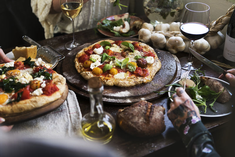 披萨美食摄影菜谱创意