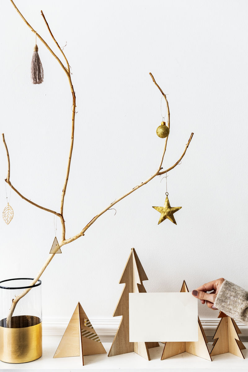 环保圣诞树装饰