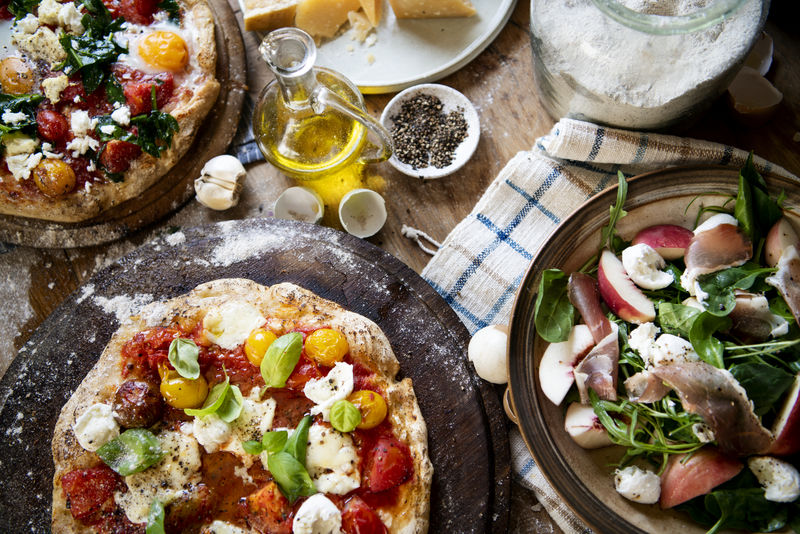 披萨美食摄影菜谱创意