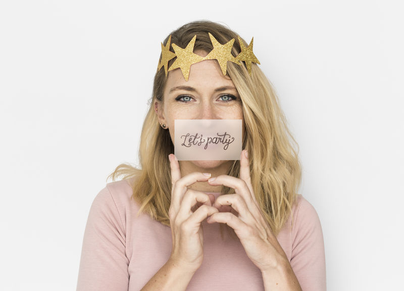 摄影棚拍摄人物肖像概念