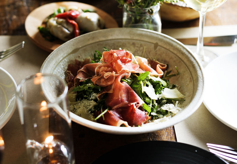 餐厅冷清优雅的生活方式保留概念