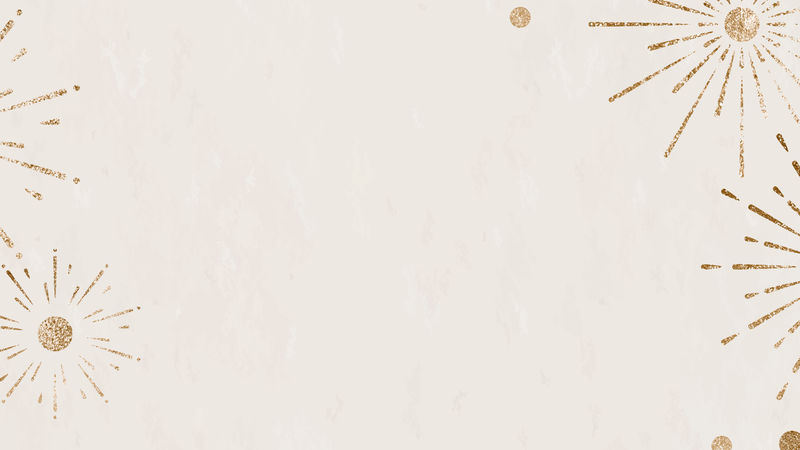 闪亮的烟火米色背景矢量新年庆典