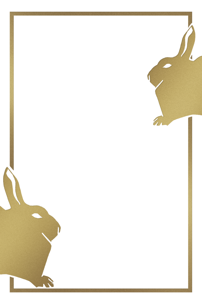 复古金兔png框架艺术印刷品塞缪尔·杰瑟伦·德梅斯基塔的艺术作品混搭