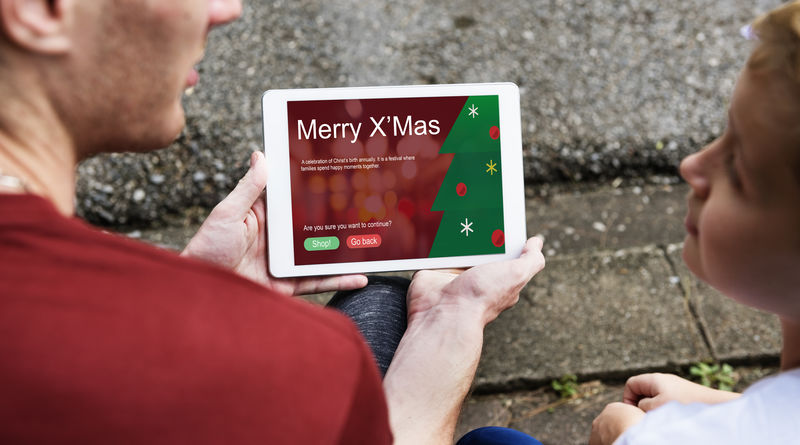 圣诞快乐大减价概念