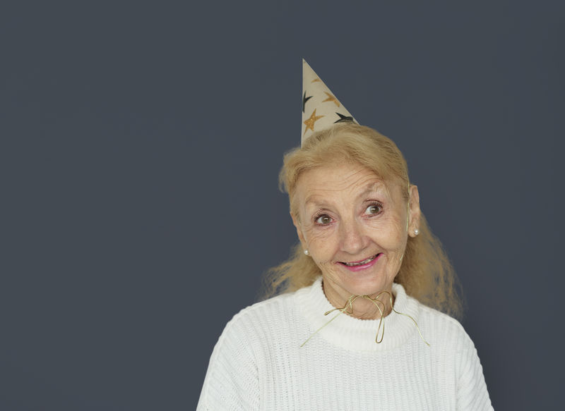 摄影棚拍摄人物肖像概念