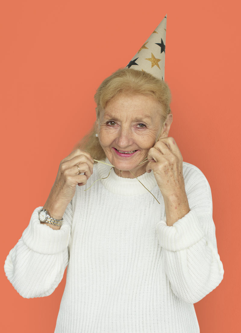 摄影棚拍摄人物肖像概念