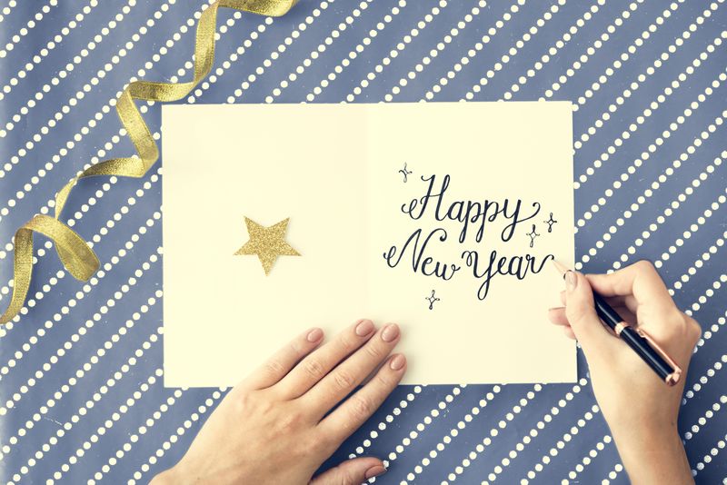 新年年度庆祝十二月活动概念