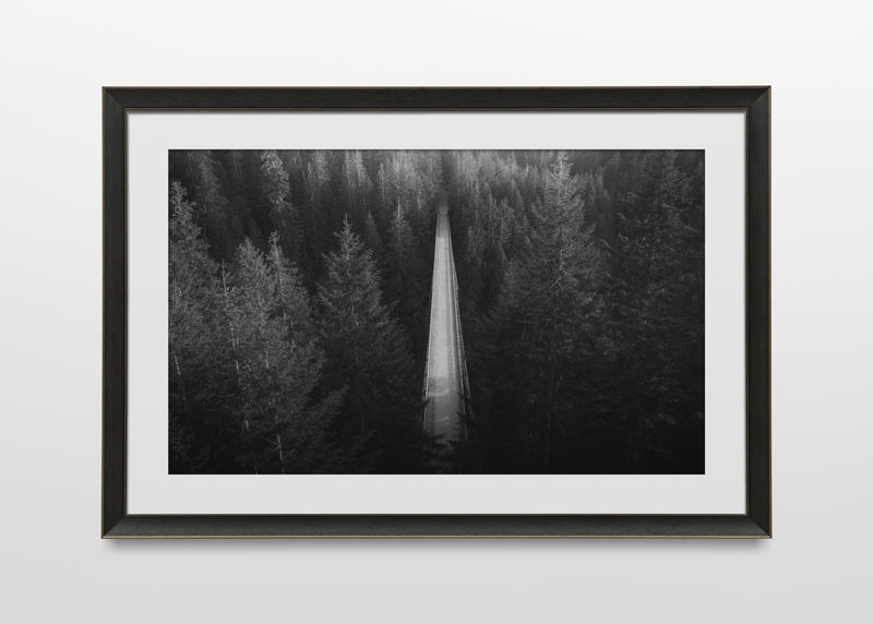 黑色相框模型插图