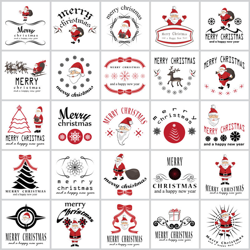 矢量圣诞节元素