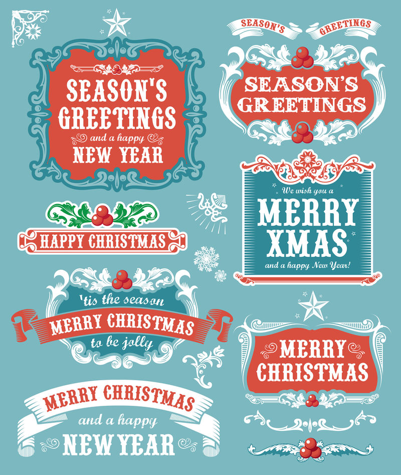 矢量圣诞节元素