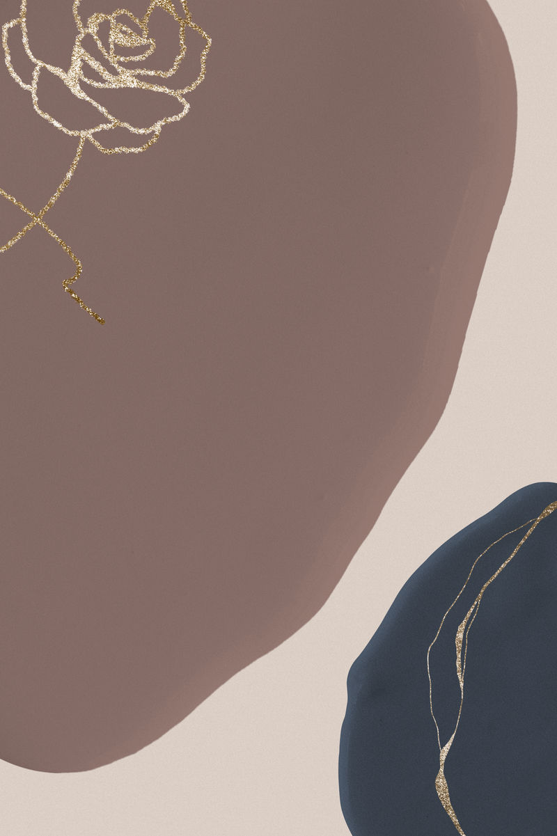 金玫瑰褐大地色调背景