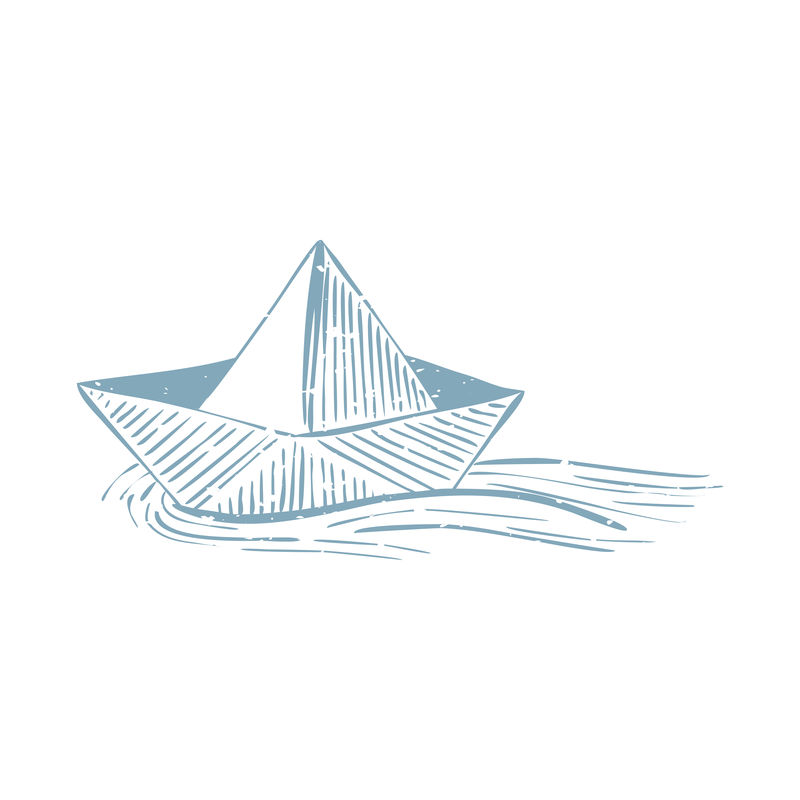 夏季和海滩对象的插图