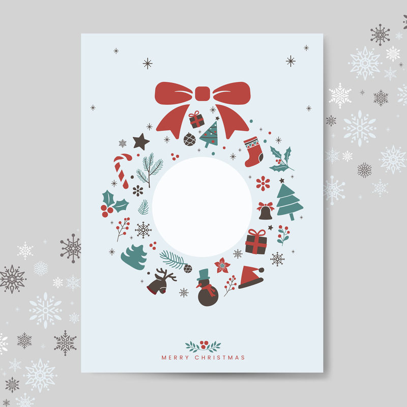 圣诞贺卡模型载体