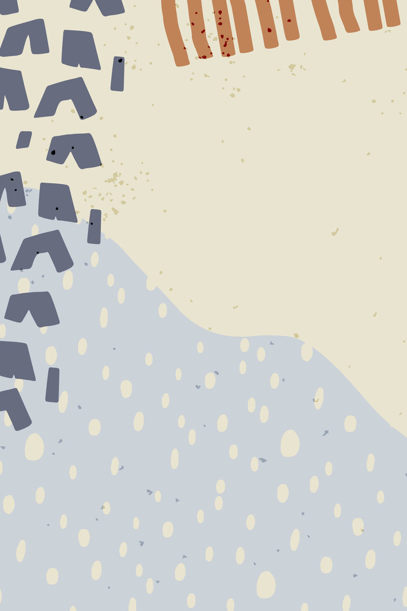 混合几何形状背景向量