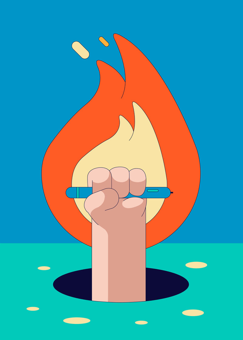 用火焰向量激发创造力