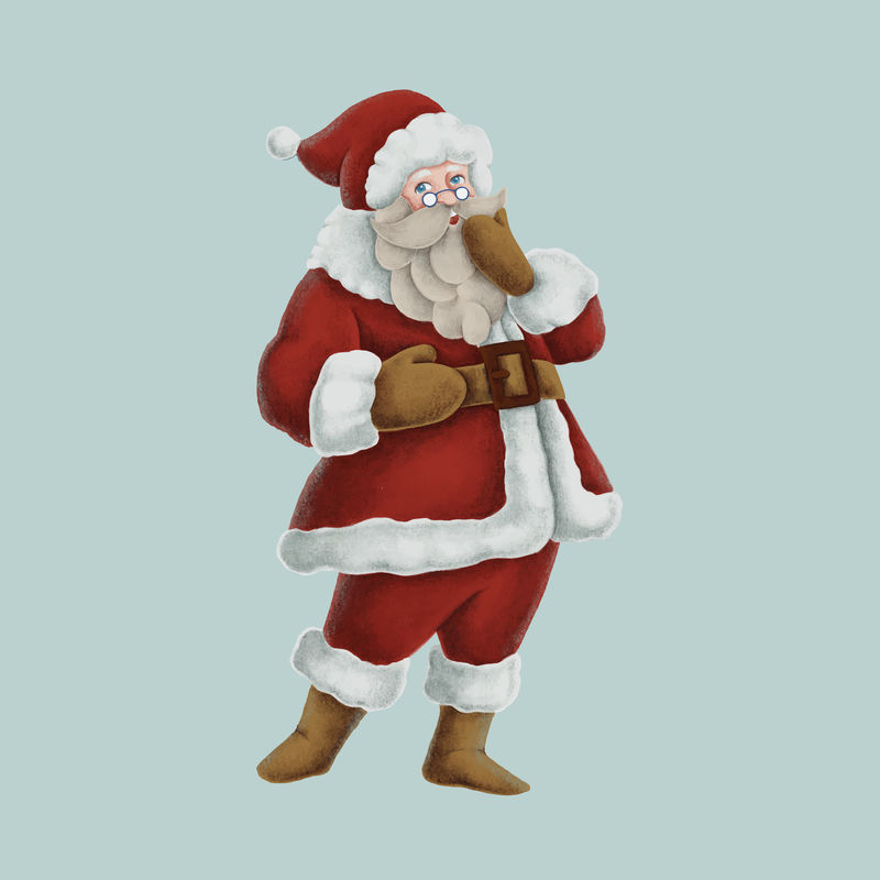 圣诞老人圣诞插图