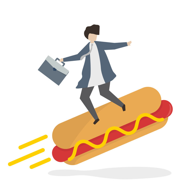 对垃圾食品和零食上瘾