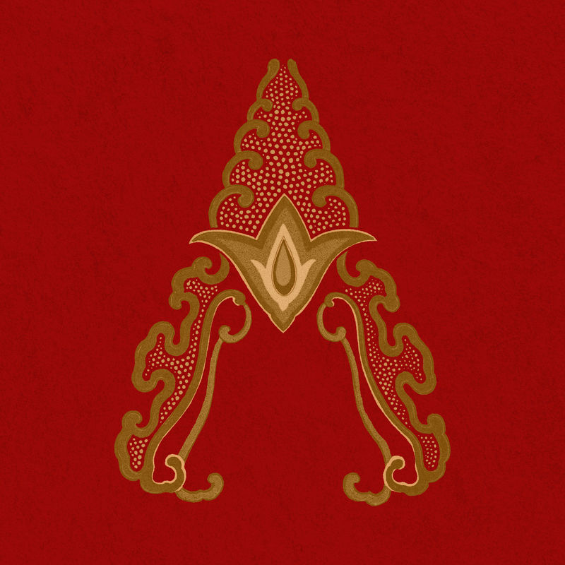 东方中国艺术psd装饰金设计元素