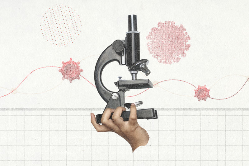 冠状病毒psd显微镜混合培养基