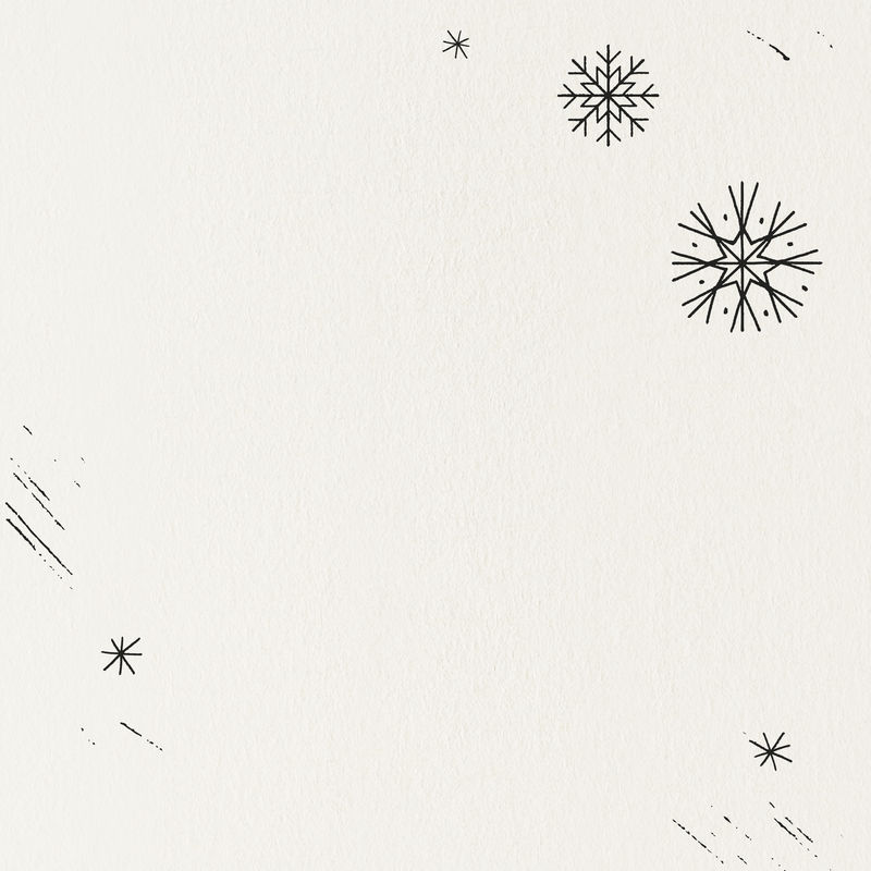 雪花边框psd圣诞背景