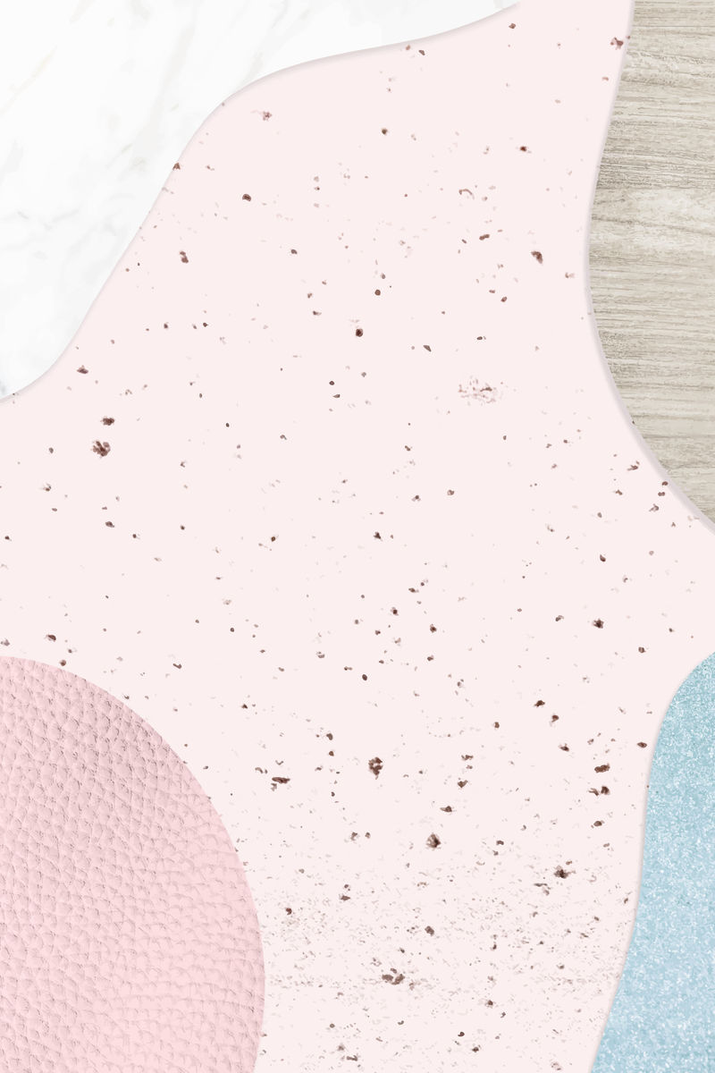 粉色和蓝色拼贴纹理背景向量