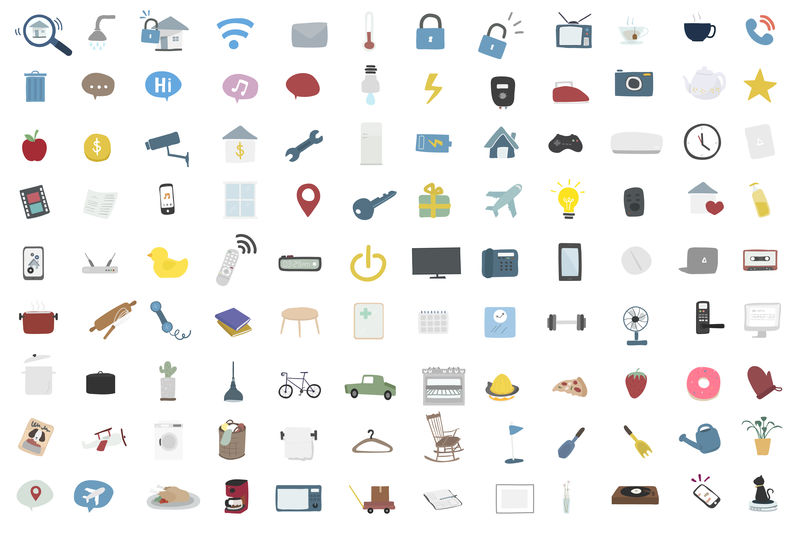 家庭和家庭向量