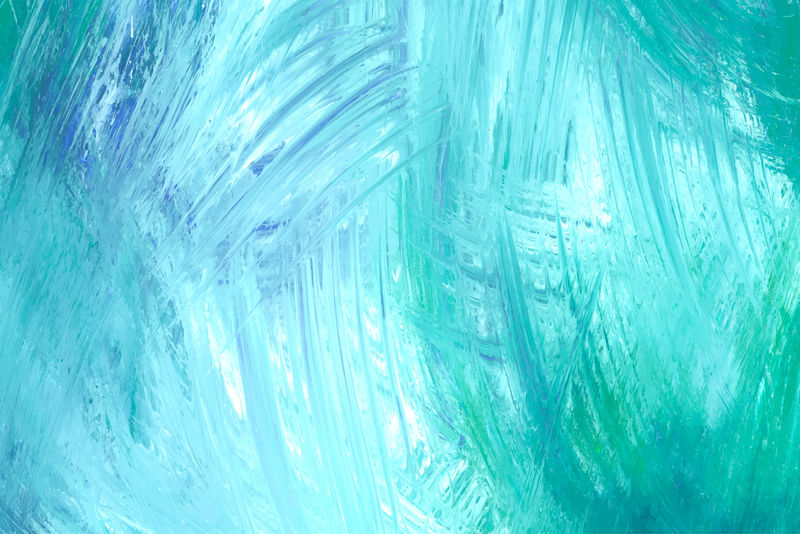 绿松石画笔笔划纹理背景向量