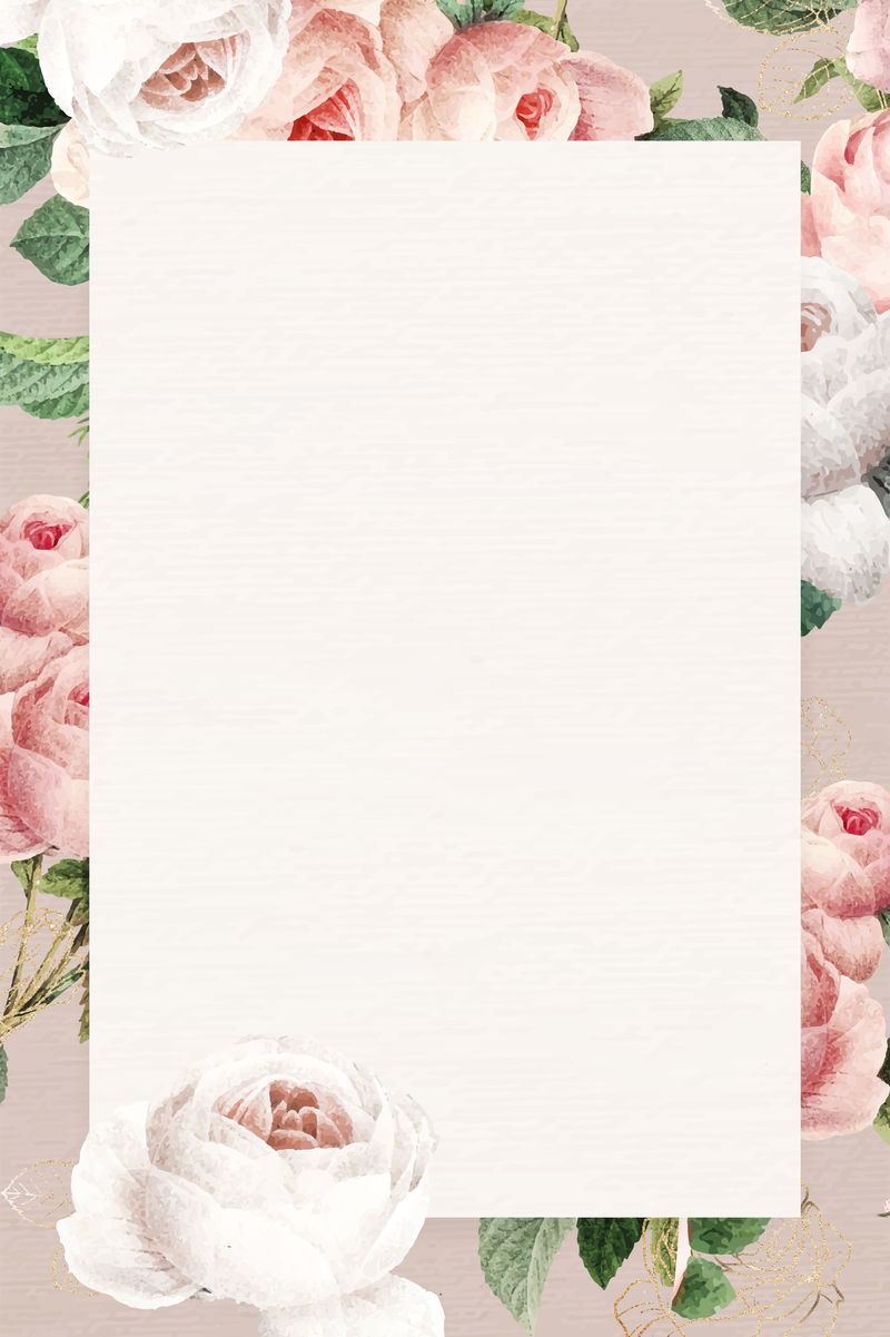 空白矩形框向量