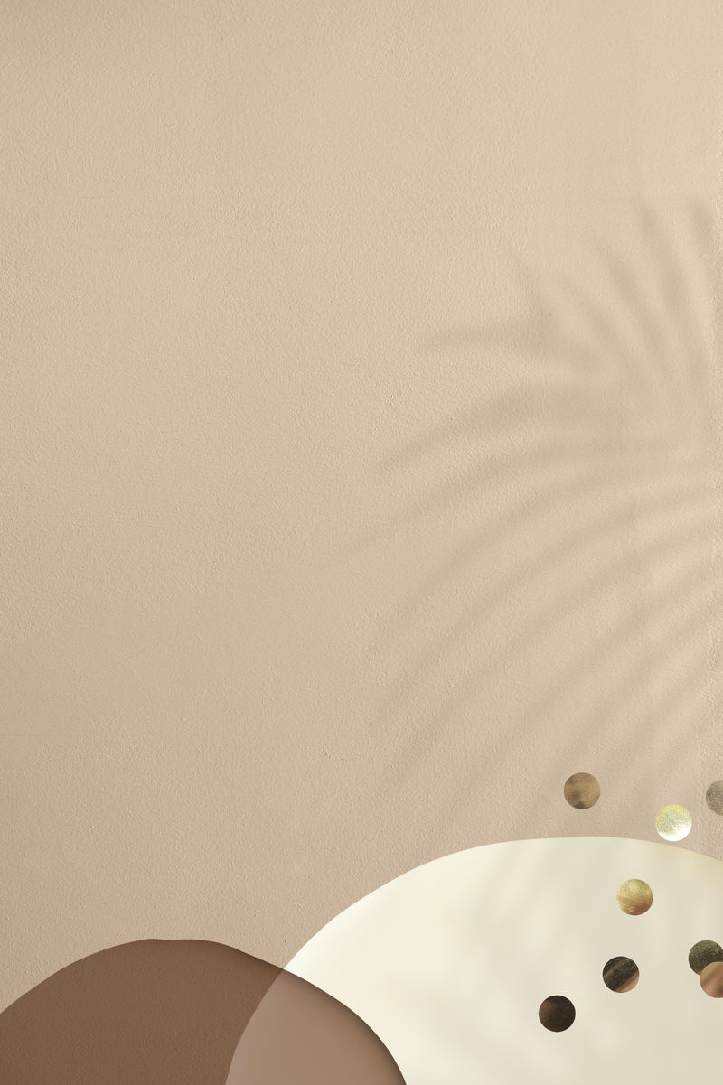 抽象棕色纹理和金色闪光背景