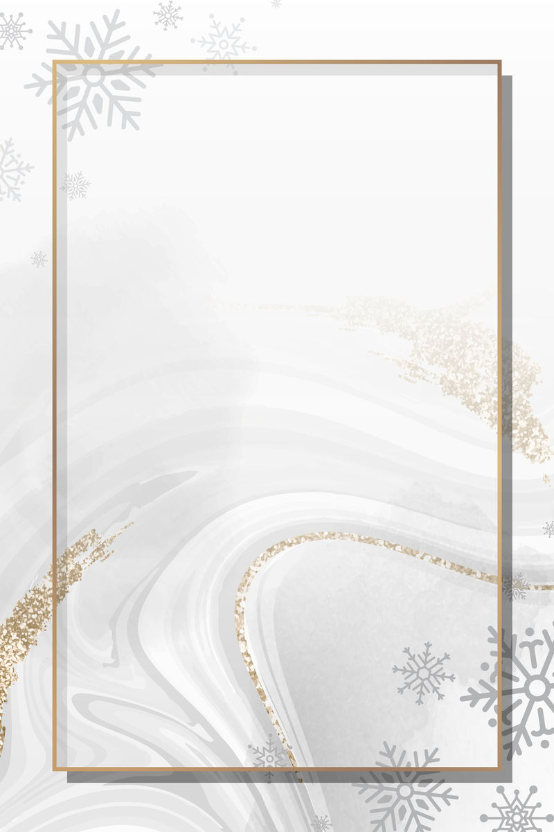 基于大理石背景矢量的雪花圣诞画框设计素材 高清图片 摄影照片 寻图免费打包下载