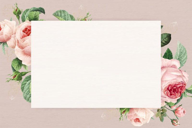 空白矩形框向量