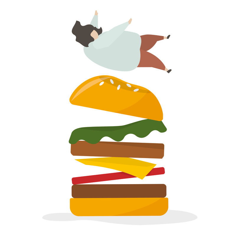 对垃圾食品和零食上瘾