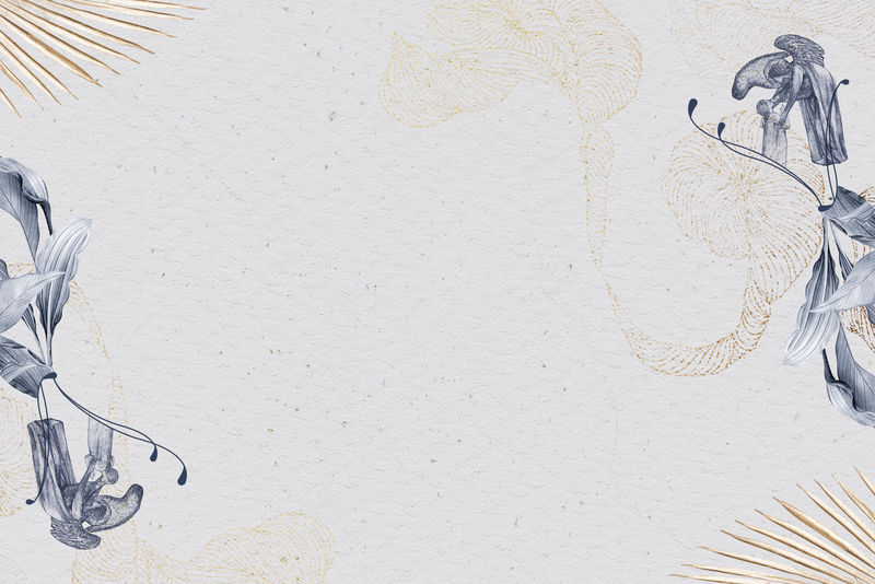 复古天使插画框架设计元素